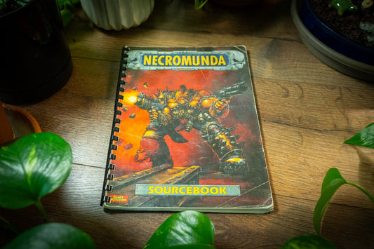 Necromunda 1995 Sourcebook Vintage - Classic Tabletop Lore & Rules 🏜️📘