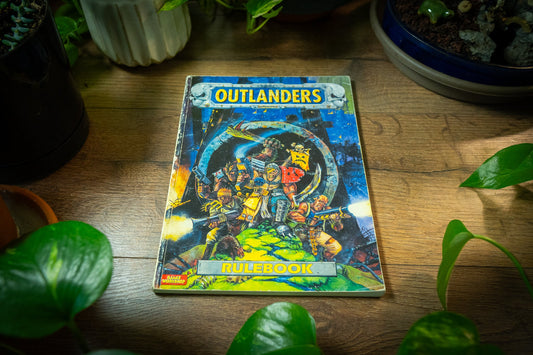 1995 Outlanders Rulebook - Necromunda Expansion Vintage 🏜️📘Rare