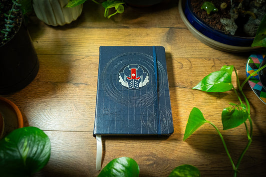 Limited Edition Space Marine Notebook 🌌 Blue Faux Leather 📘 Warhammer 40K Collectible