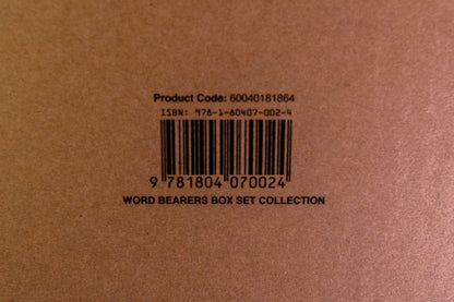 Word Bearers Box Set Collection 🛡️ Anthony Reynolds 📚 Limited Edition 🌟 Warhammer 40K