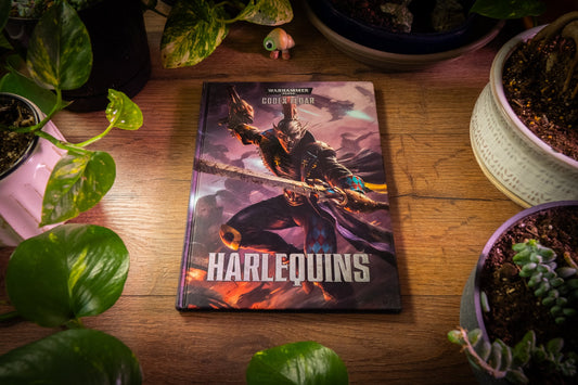 Codex: Harlequins - Warhammer 40K 7th Edition Softcover VG+ Condition 🌌🔥