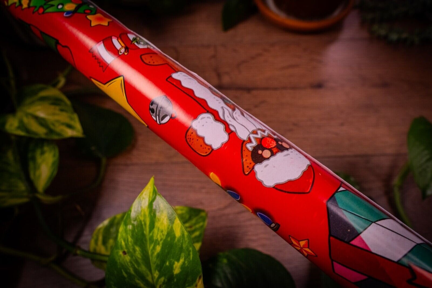 🎅2023 Warhammer Da Red Gobbo Themed Gift Wrapping Paper Holiday Roll🎁