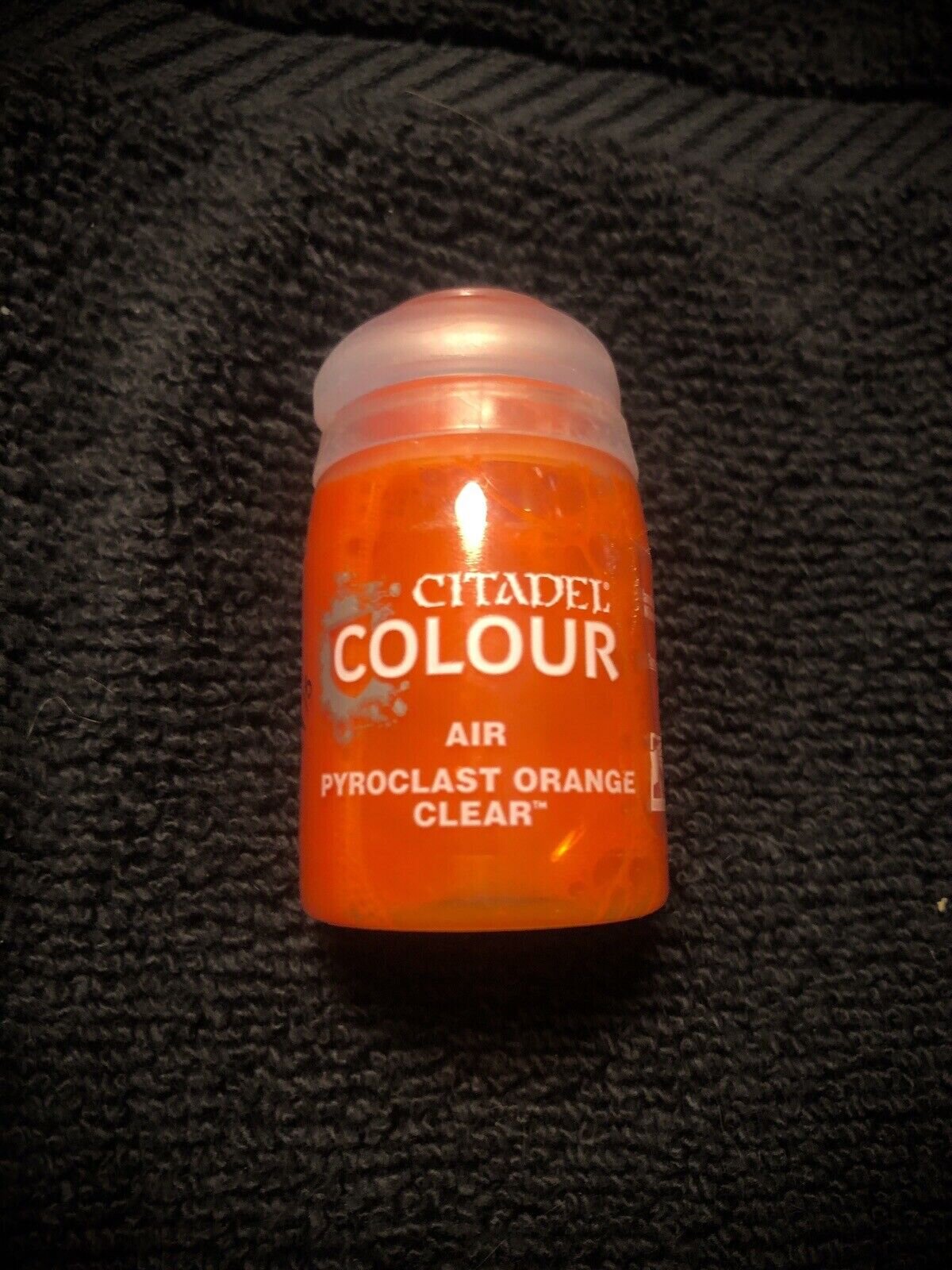 Citadel Paint AIR Pyroclast Orange Clear 24ML  Games Workshop