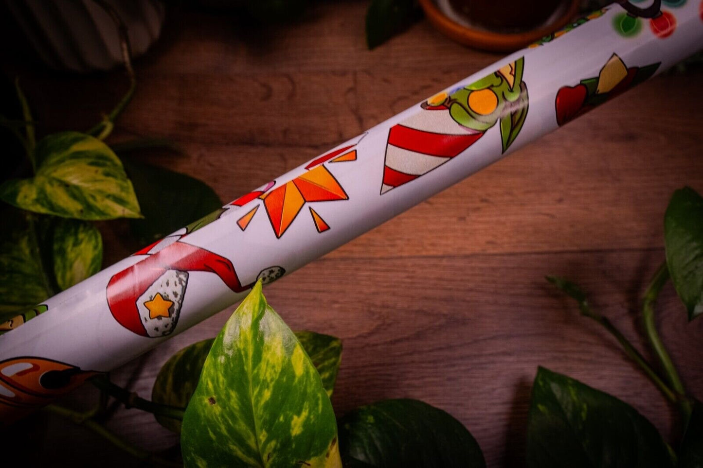 🎅2023 Warhammer Da Red Gobbo Themed Gift Wrapping Paper Holiday Roll🎁