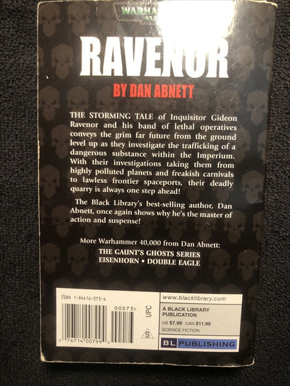 Inquisitor Ravenor Series - Ravenor by Dan Abnett (2004, Paperback)